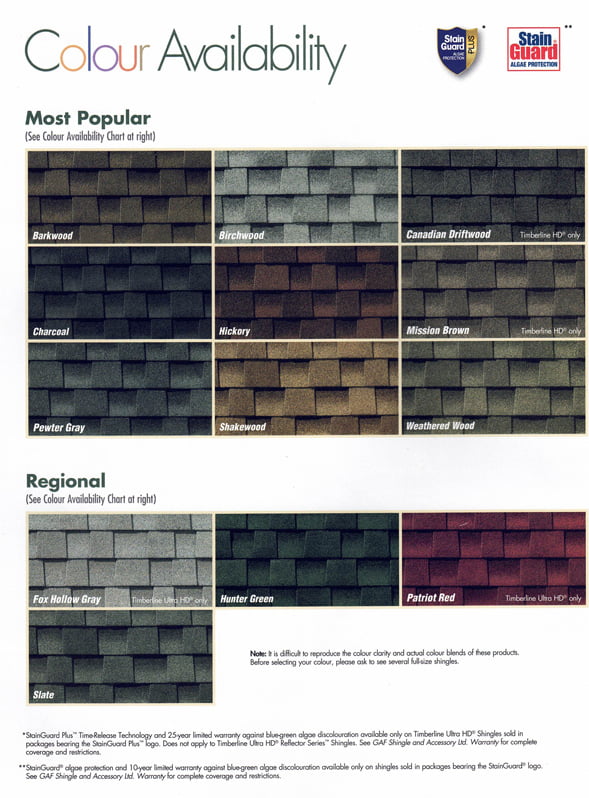 GAFf Timerline Colors